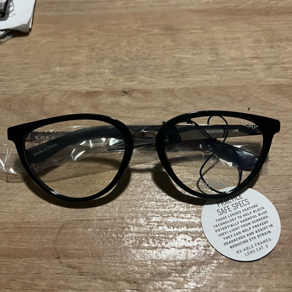 QUAY glasses Rumours